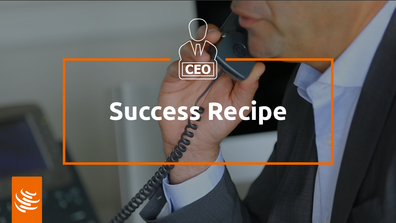 A Note From The CEO – Success Recipe